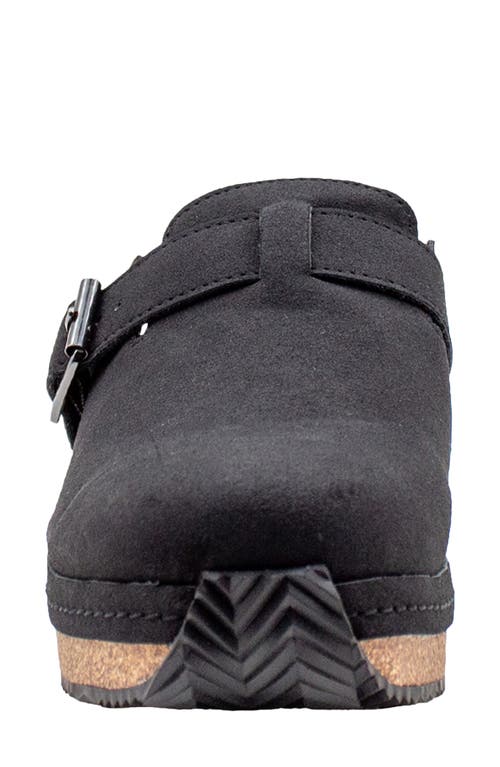 Volatile Thayer Platform Wedge Clog In Black