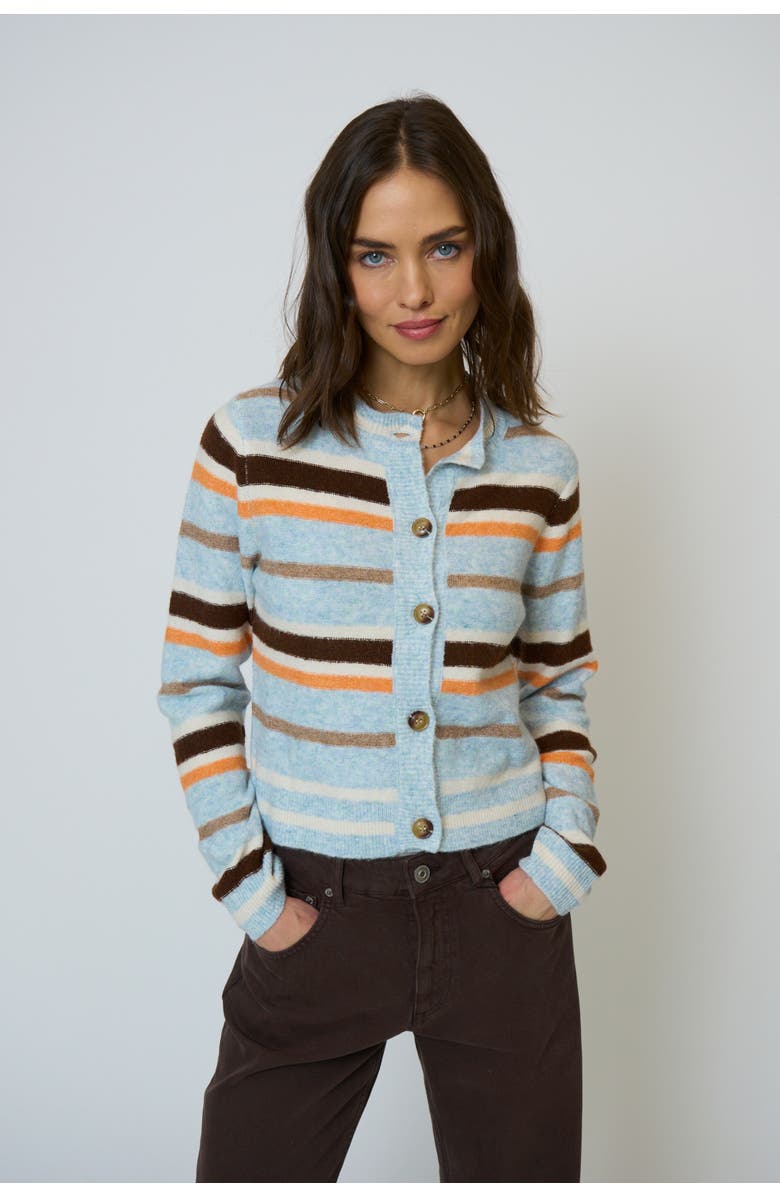 Central Park West Cozy Button Cardigan, Main, color, Multi