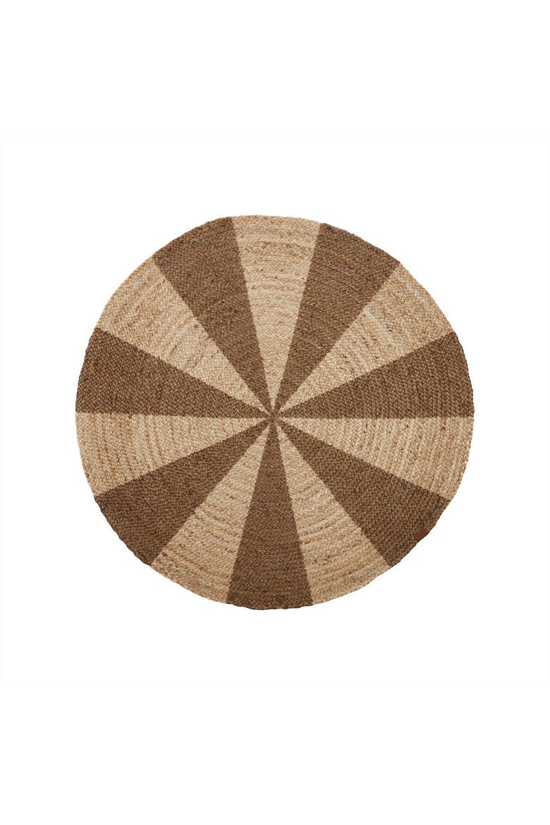 Circle Rug, Main, color, Brown