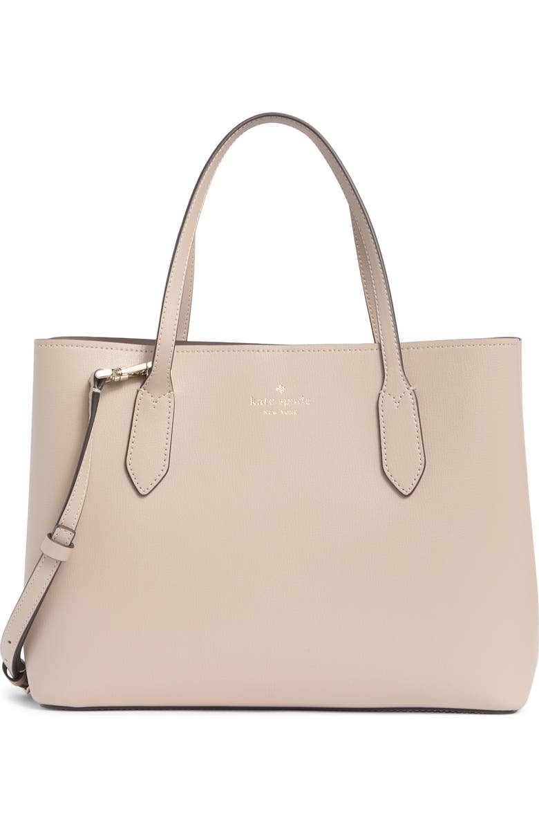 Kate Spade New York harper satchel bag, Main, color, Warm Beige