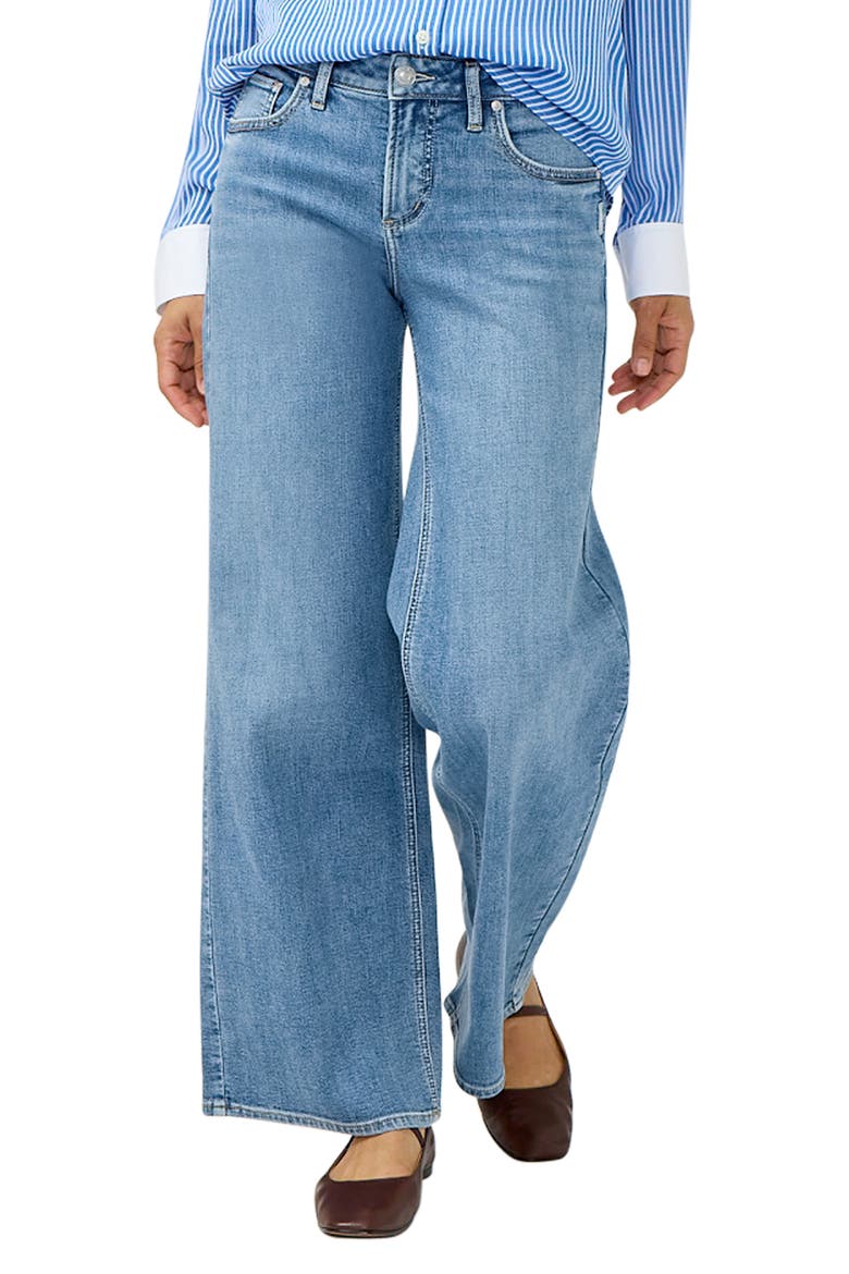 Suki Wide Leg Jeans, Alternate, color, ABBEY