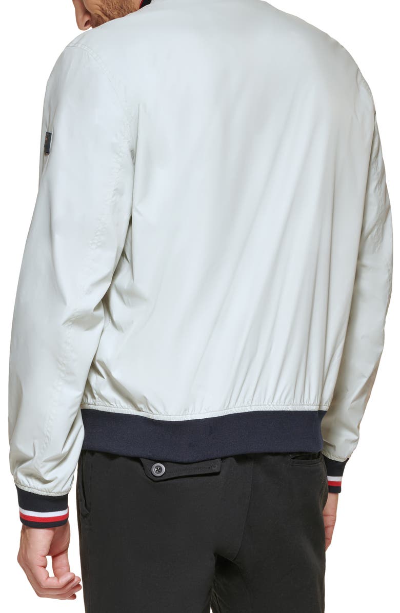 Tommy Hilfiger Lightweight Bomber Jacket, Alternate, color, Ice