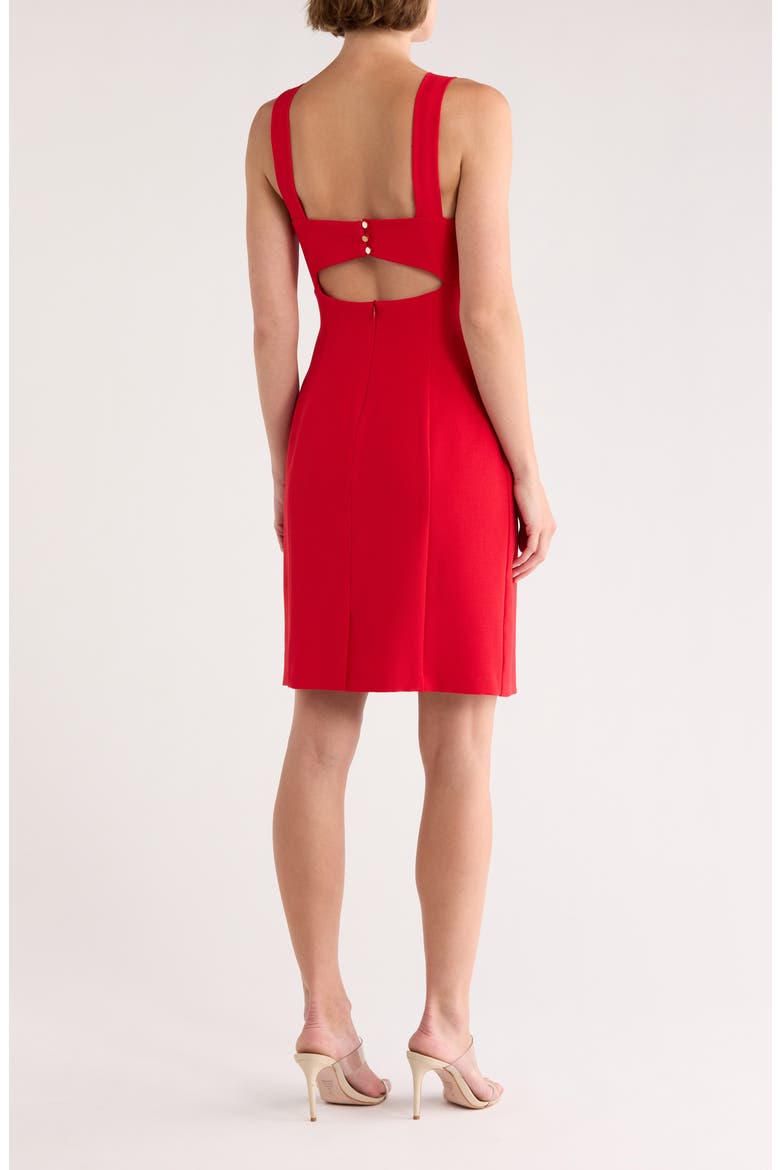 Cutout Minidress, Alternate, color, RED