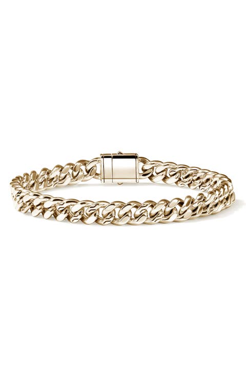 Curb Chain Bracelet, 7mm