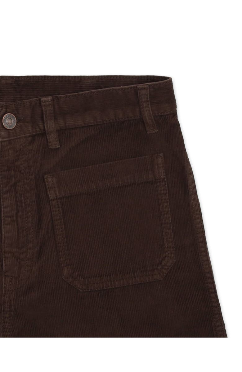 Fortela Corduroy Bootcut Trousers, Alternate, color, Dark Brown