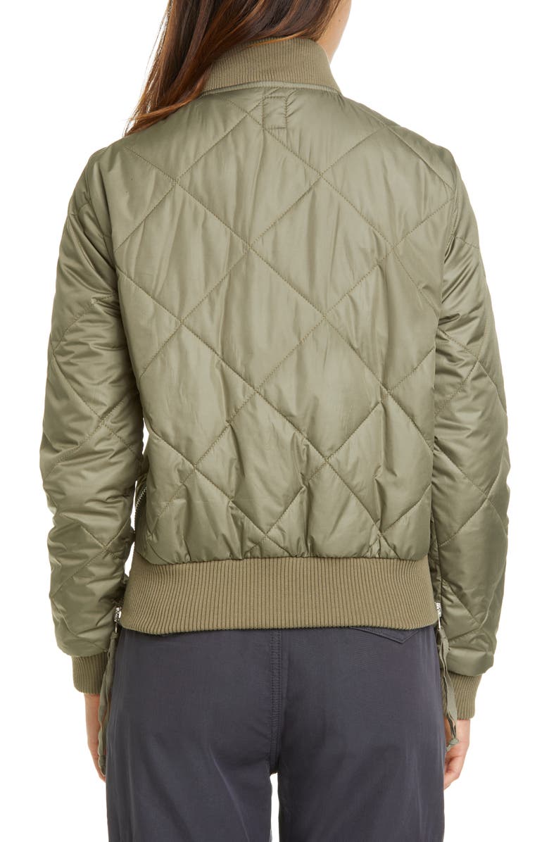 NSF Clothing Neil Quilted Bomber Jacket, Alternate, color,