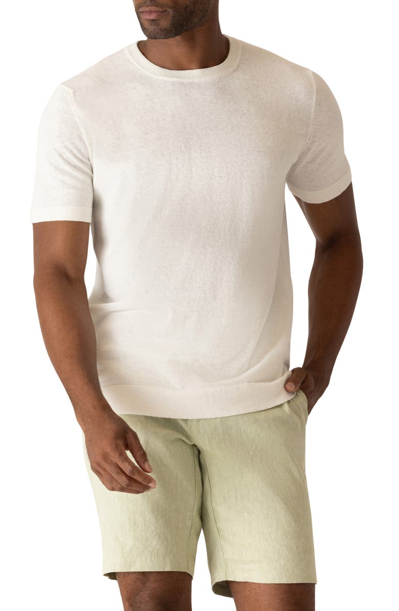 DEKE Modern Knit T-Shirt, Main, color, Natural