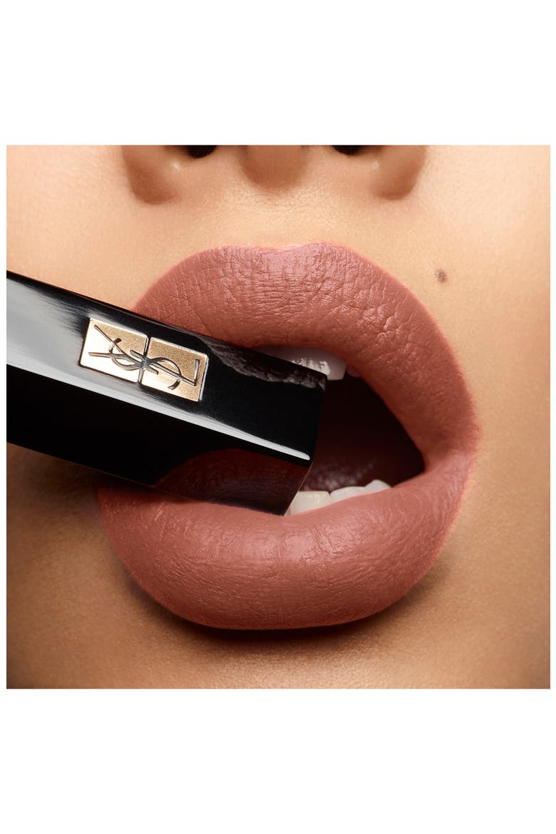 The Slim Velvet Radical Matte Lipstick, Alternate, color, 320 SCORCHING BROWN