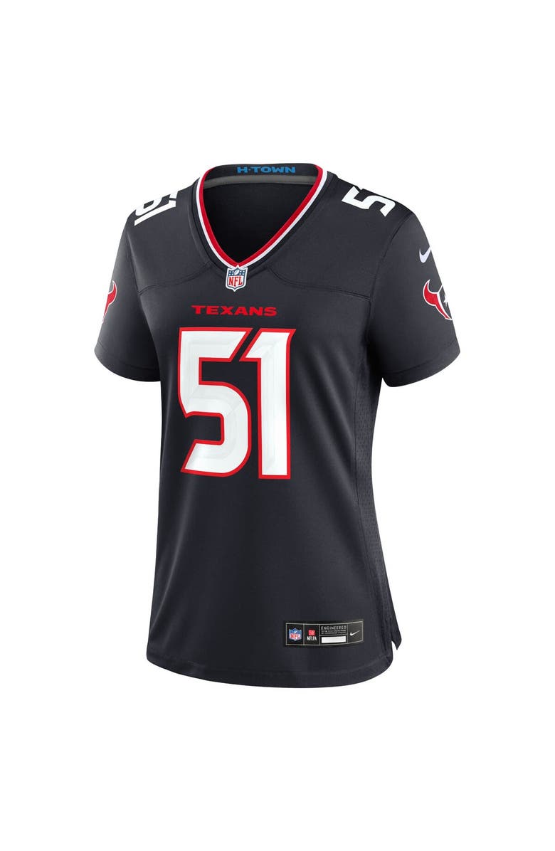 Nike Women's Nike Will Anderson Jr. Navy Houston Texans Game Jersey, Alternate, color, Navy