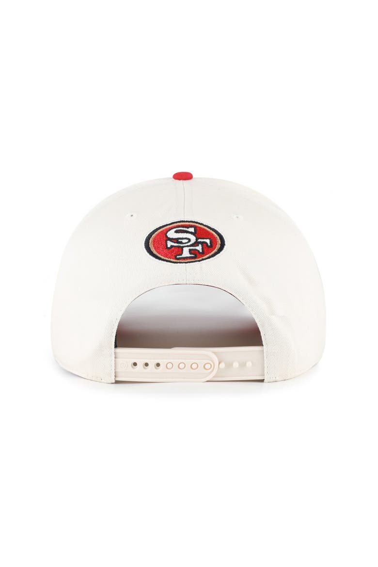 Women's '47 Natural San Francisco 49ers Rope Script Hitch Adjustable Hat, Alternate, color, Natural