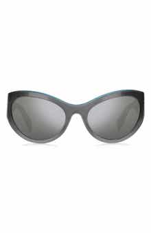 Marc Jacobs 61mm Wrap Cat Eye Sunglasses