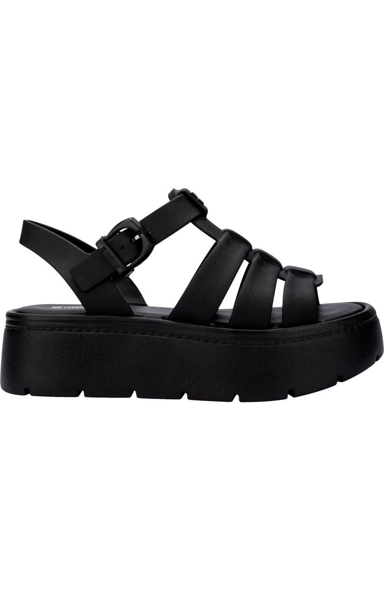 Melissa Up Platform Slingback Fisherman Sandal, Alternate, color, Black