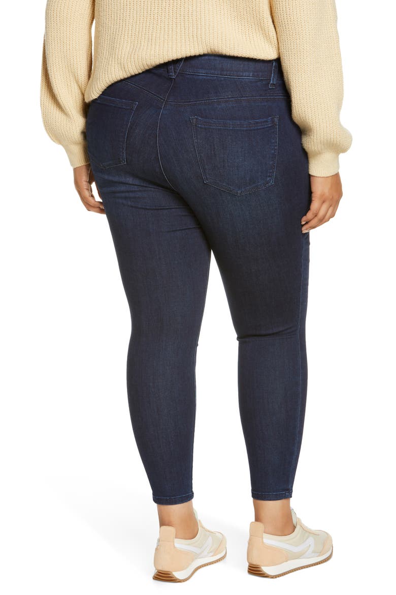 'Ab'Solution Luxe Touch High Waist Skinny Jeans (Nordstrom Exclusive), Alternate, color, IN-INDIGO