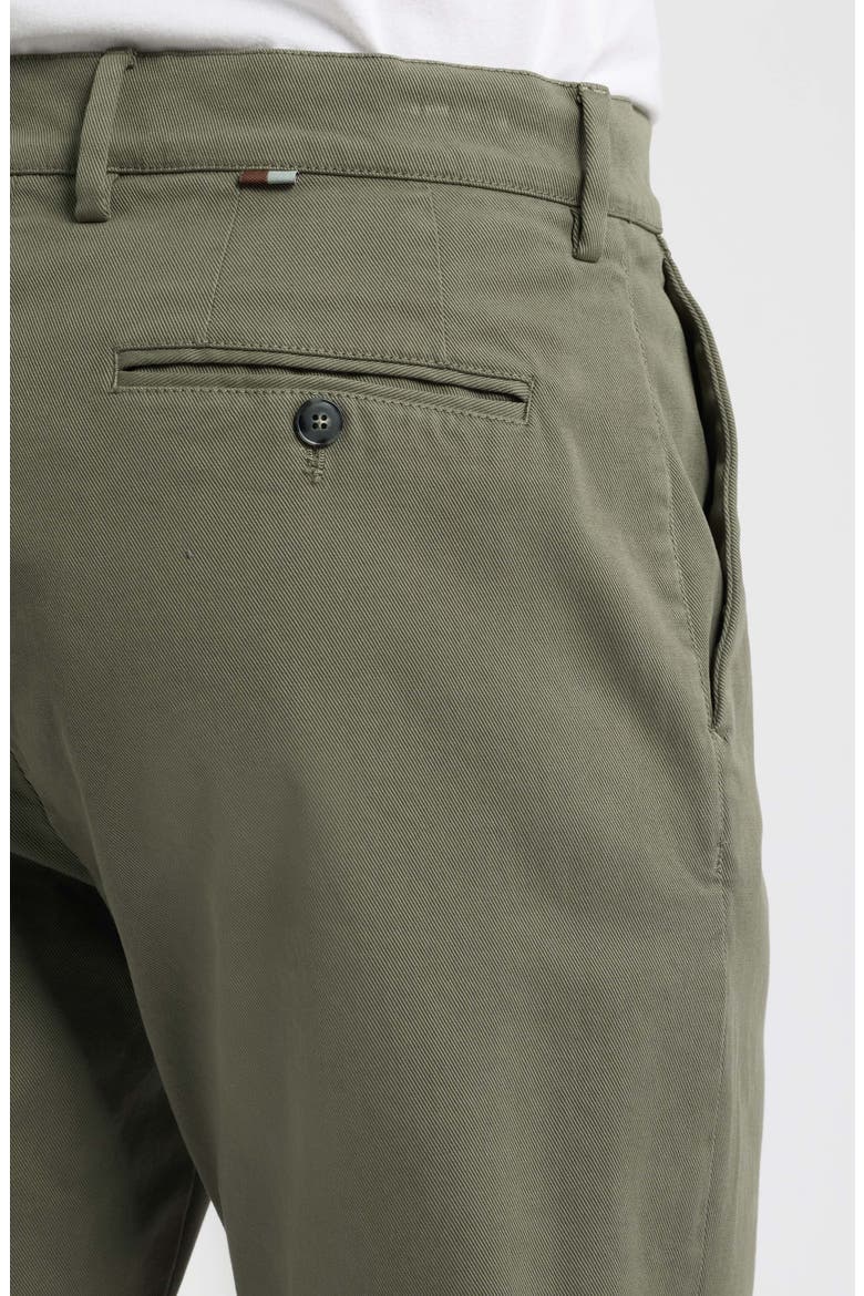 Regular Fit Gabardine Chinos, Alternate, color, GREEN