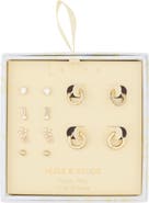 Leith Assorted 6-Pack Cubic Zirconia Earrings