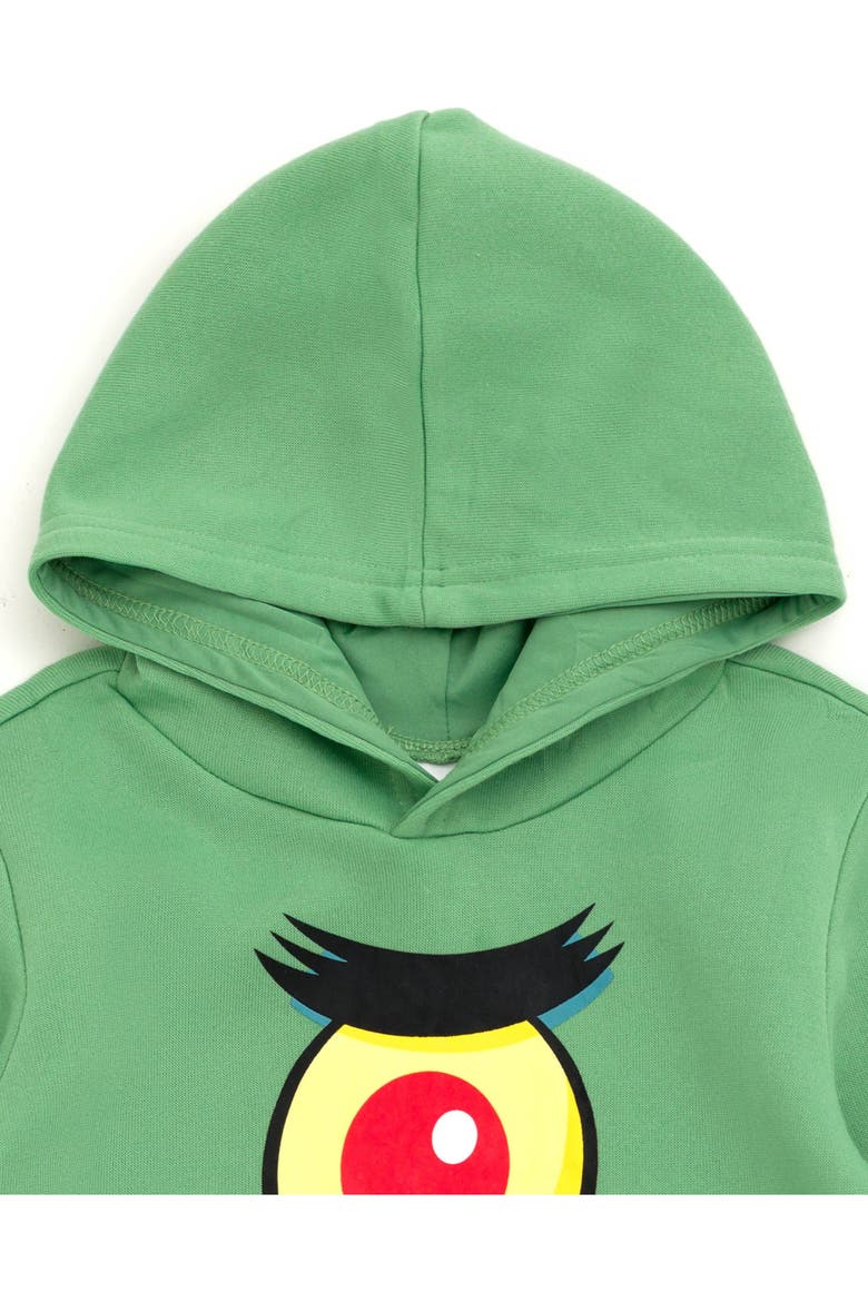 SpongeBob SquarePants Fleece Pullover Hoodie, Alternate, color, Green Plankton