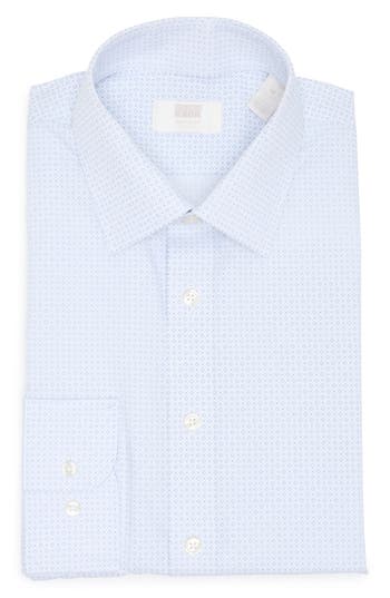 Nordstrom Rack Trim Fit Odesa Geometric Non-iron Button-up Shirt