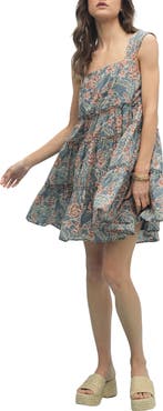 WISHLIST Floral Tiered Babydoll Dress