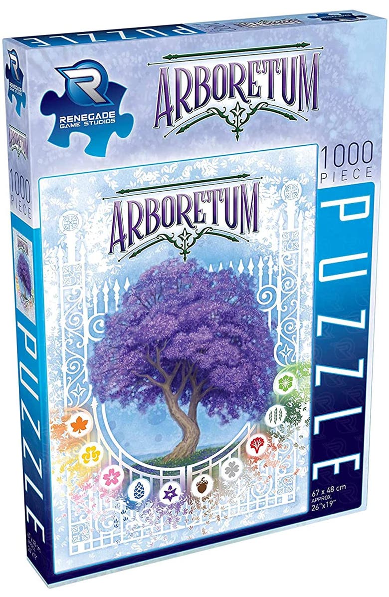 Renegade Game Studios Arboretum Jigsaw Puzzle, 1000 Pieces, Main, color, Multicolored
