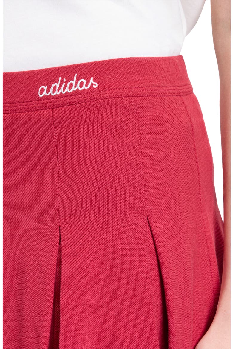Seasonal Essentials Colorpop Skirt, Alternate, color, ACTIVE MAROON/ OFF WHITE/