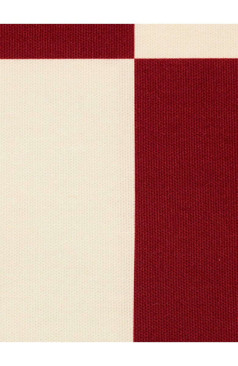 La DoubleJ Large Tablecloth (66.9"x137.8") Contrada Bordeaux, Alternate, color, 