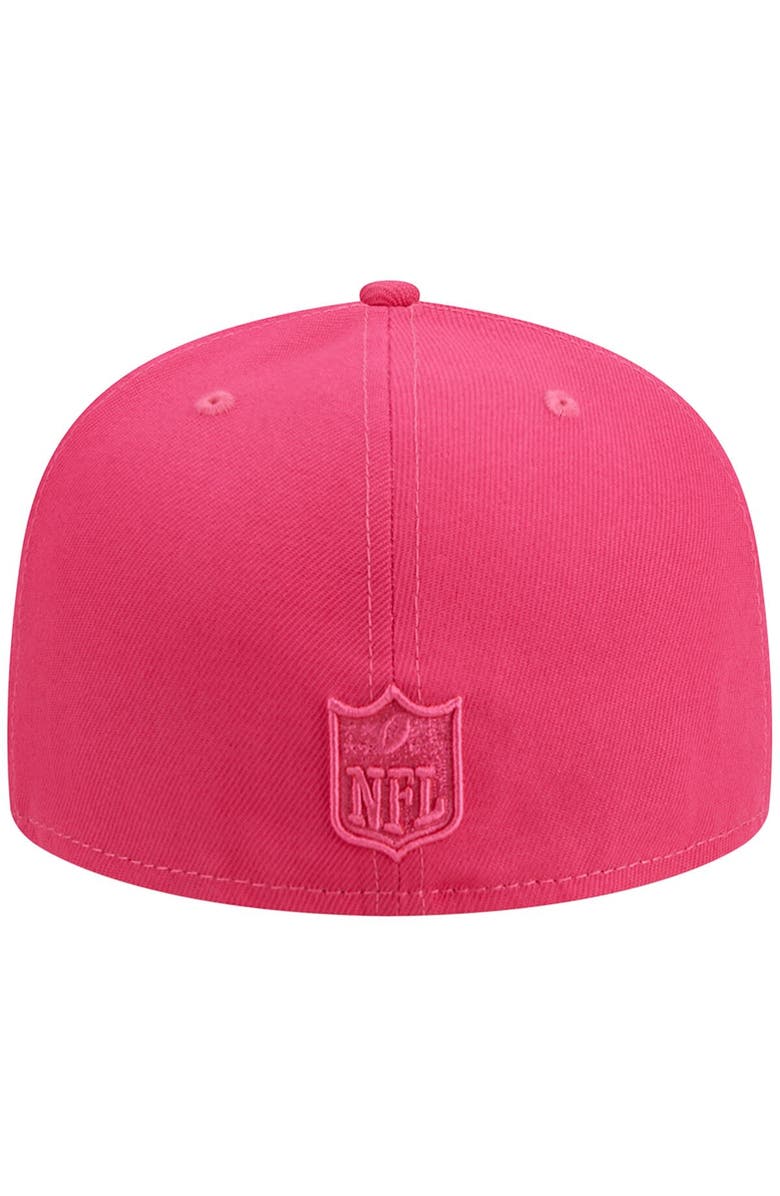 New Era Men's New Era Pink Las Vegas Raiders Color Pack 59FIFTY Fitted Hat, Alternate, color, 