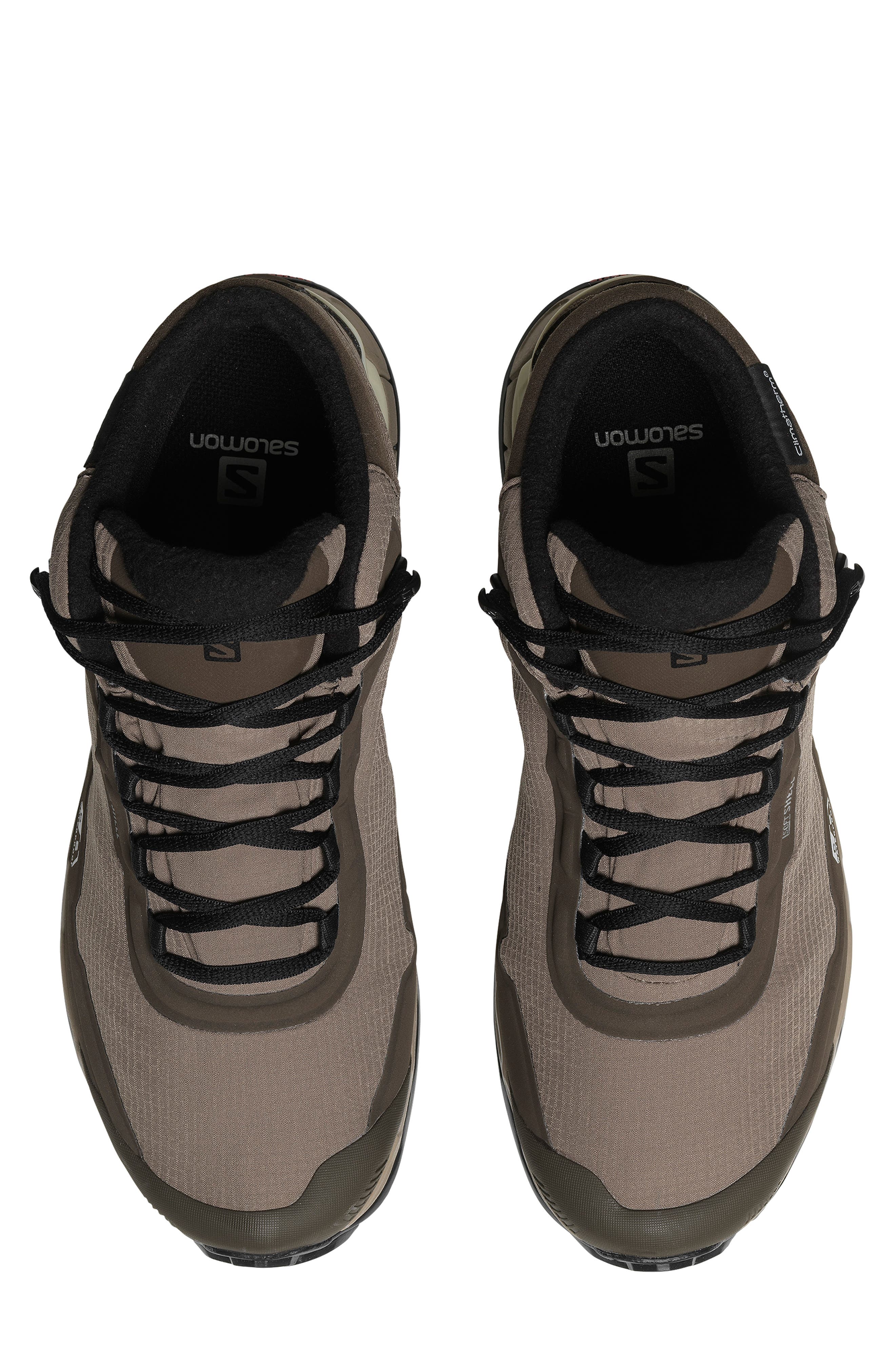 Salomon Gender Inclusive Shelter Waterproof Insulated Hiking Boot, Alternate, color, 