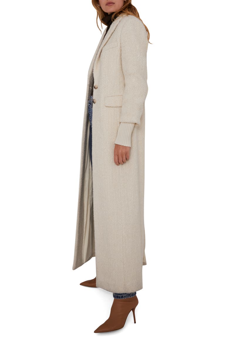 The City Coat, Alternate, color, WHITE BOUCLE