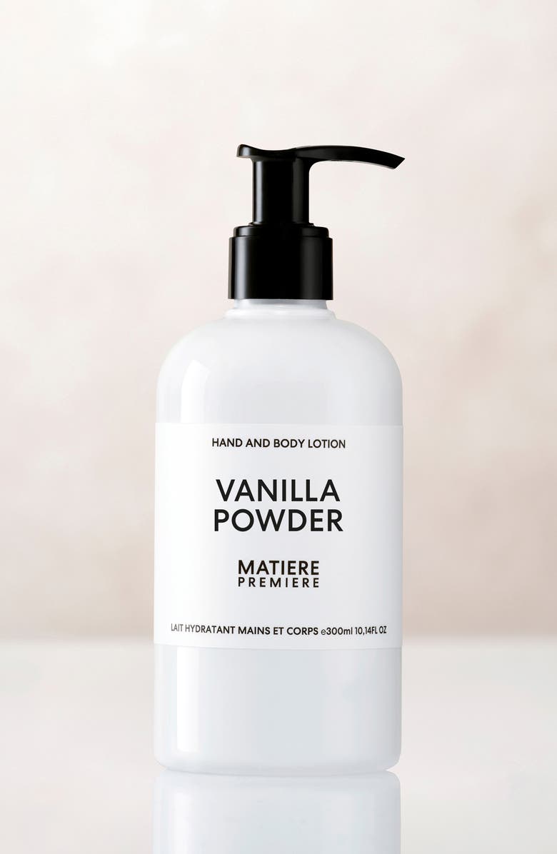 MATIERE PREMIERE Vanilla Powder Hand & Body Lotion, Alternate, color, 
