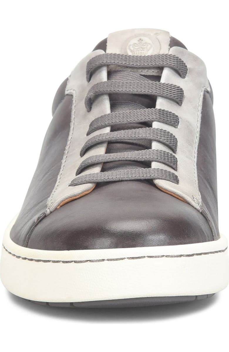 Børn Allegheny Sneaker, Alternate, color, Grey/ Light Grey Leather