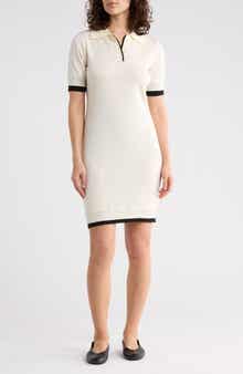 Trim Polo Dress