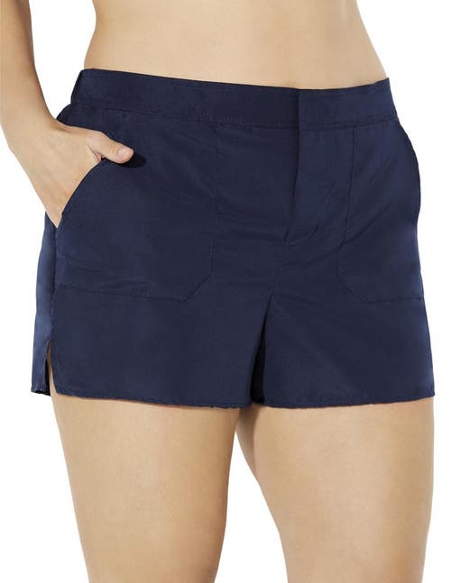 Swimsuits For All Cargo Swim Short In Blue