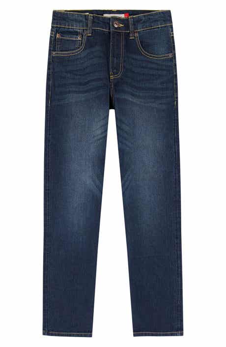Kids' Loose Fit Straight Leg Jeans