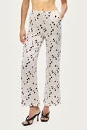Nocturne Printed Wide-Leg Pants