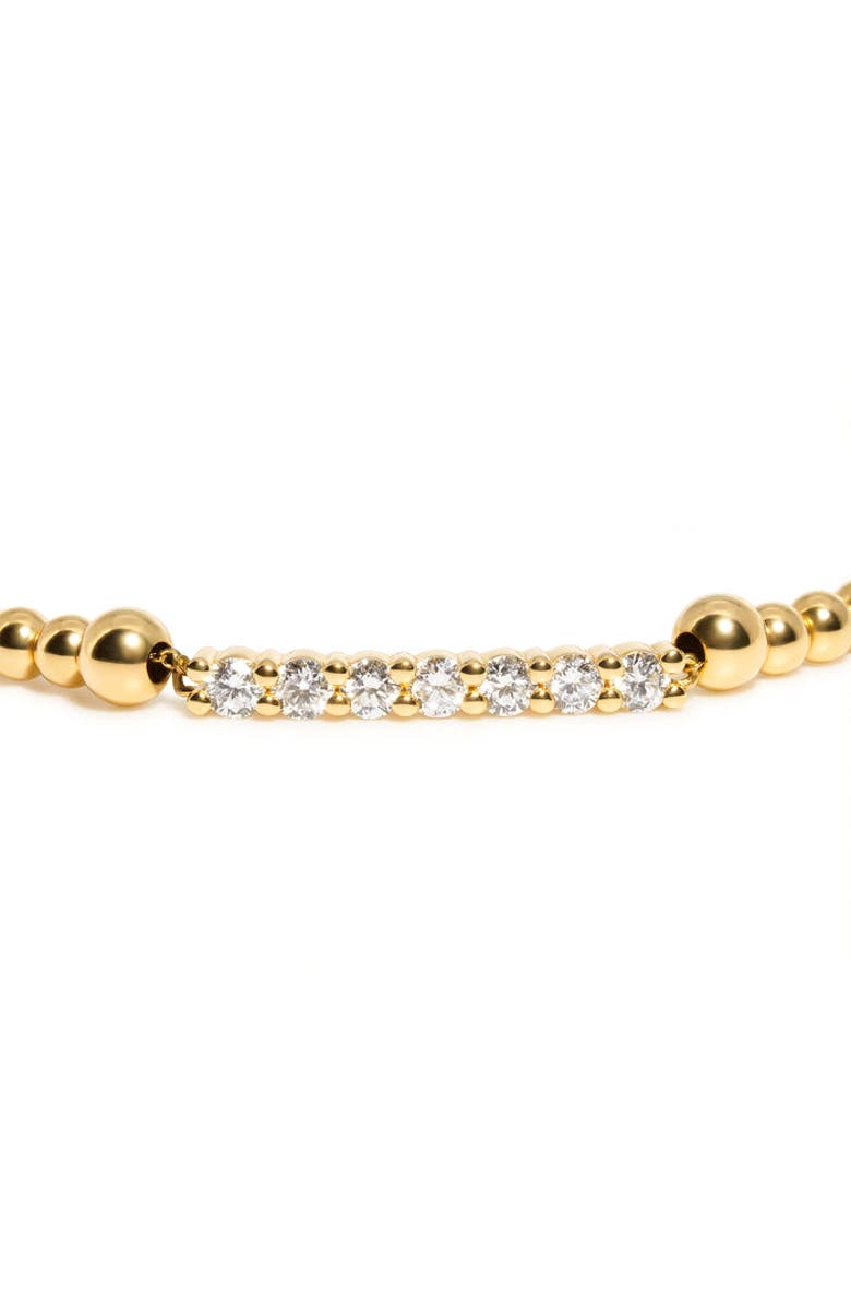 ZARUX SphereGlow Diamond Bracelet, Alternate, color, Yellow Gold