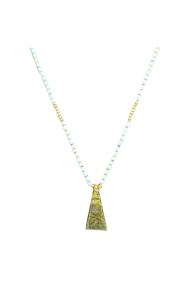 Vintage Santo Domingo-3 Necklace, Alternate, color, Blue
