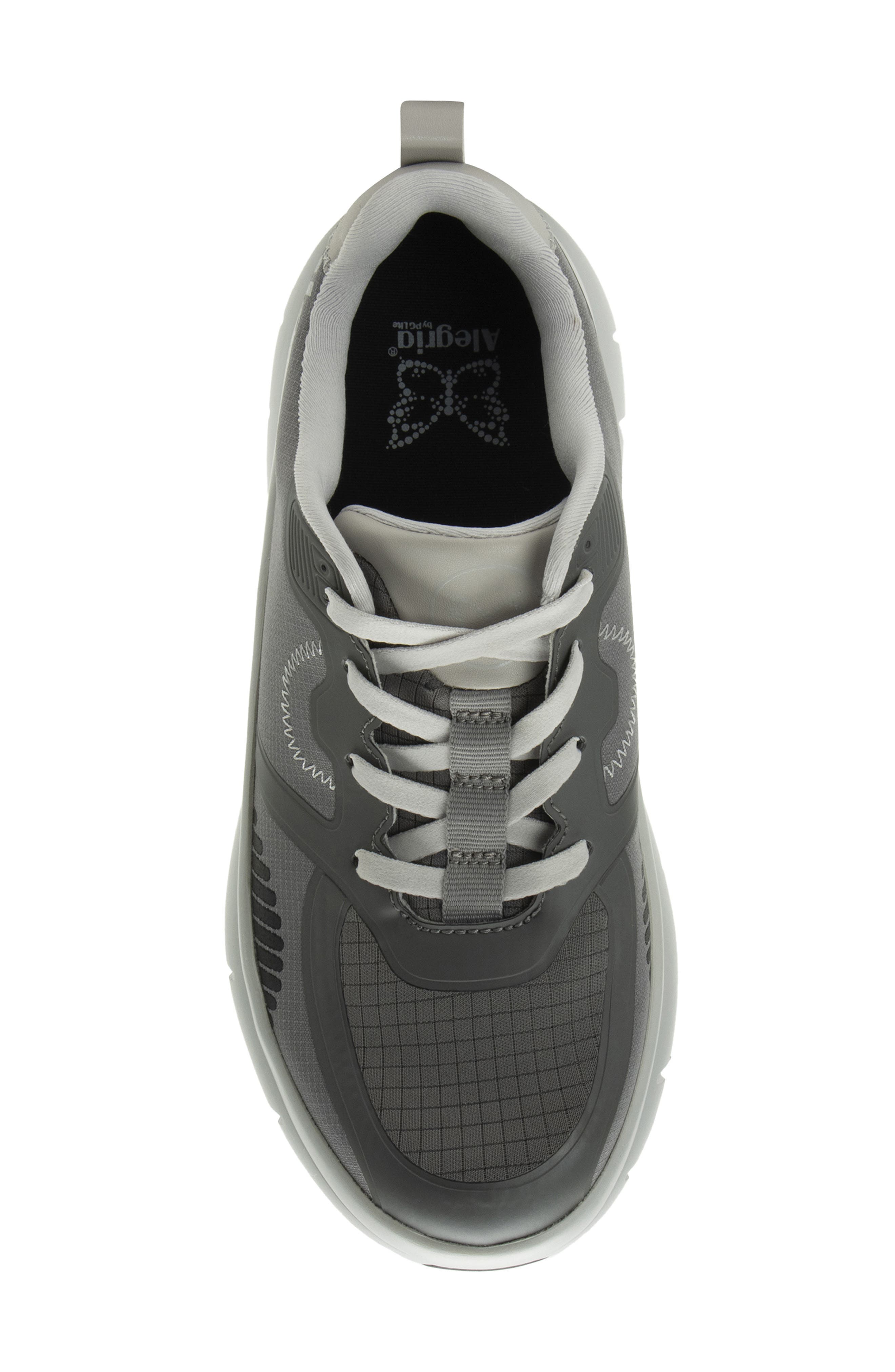 Alegria by PG Lite Rok n' Roll Slip-On Sneaker, Alternate, color, Grey