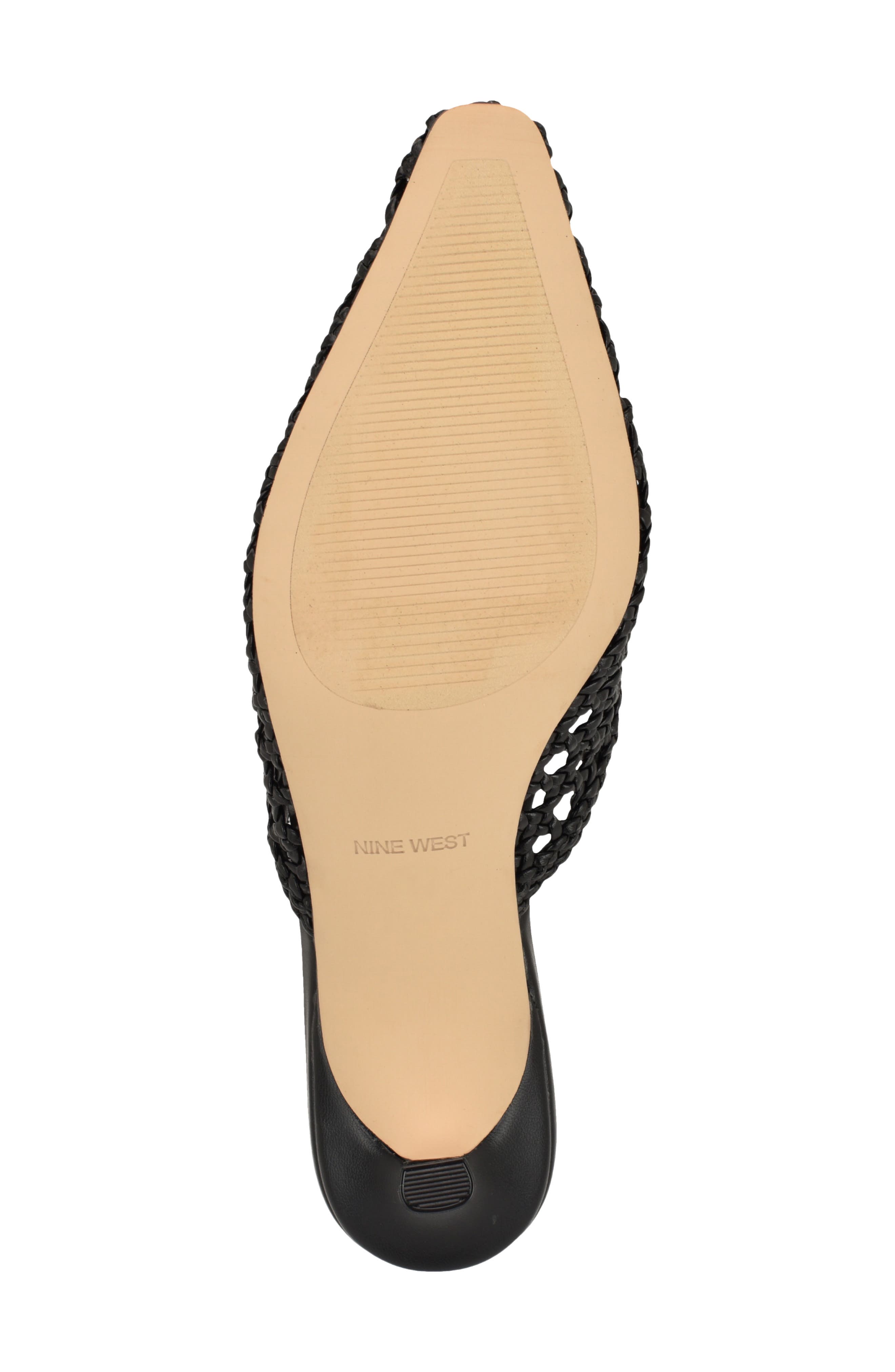 Nine West Camenlaw Woven Mule, Alternate, color, Black