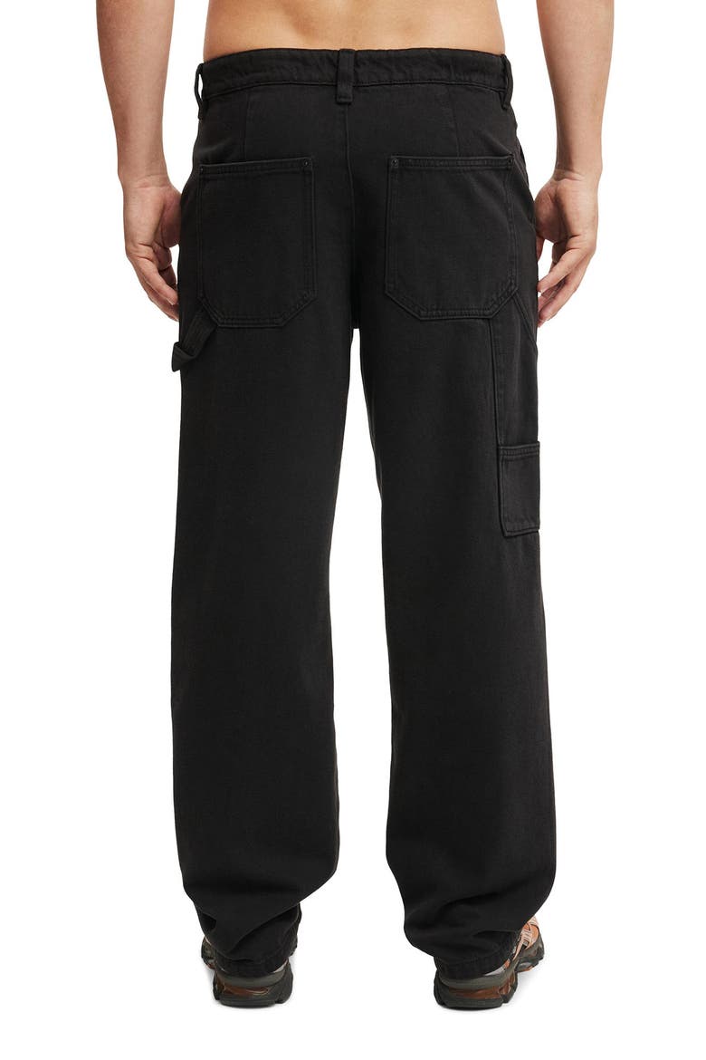 Men's Baggy Worker Pant, Alternate, color, Black