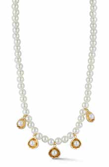 Faux Pearl Necklace