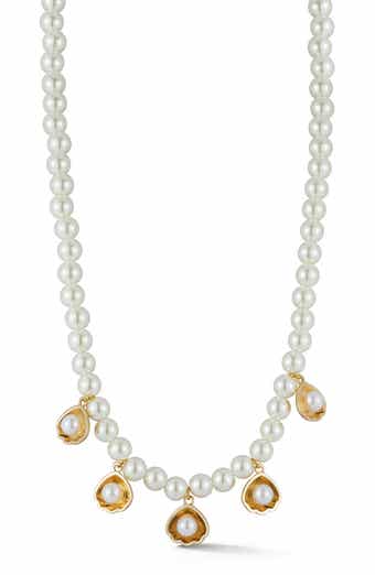 Faux Pearl Necklace