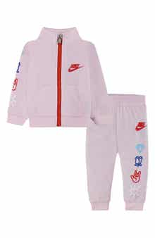 Nike XO Swoosh Tricot Jacket & Joggers Set
