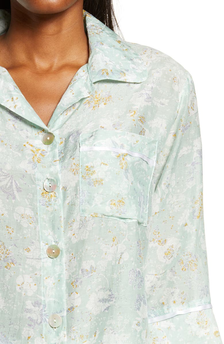 Papinelle Louis Cotton & Silk Crop Pajamas, Alternate, color, 