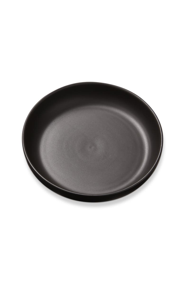 tag Logan Stoneware Dinner Serving Bowl Dishwasher Safe Black, Main, color, Black