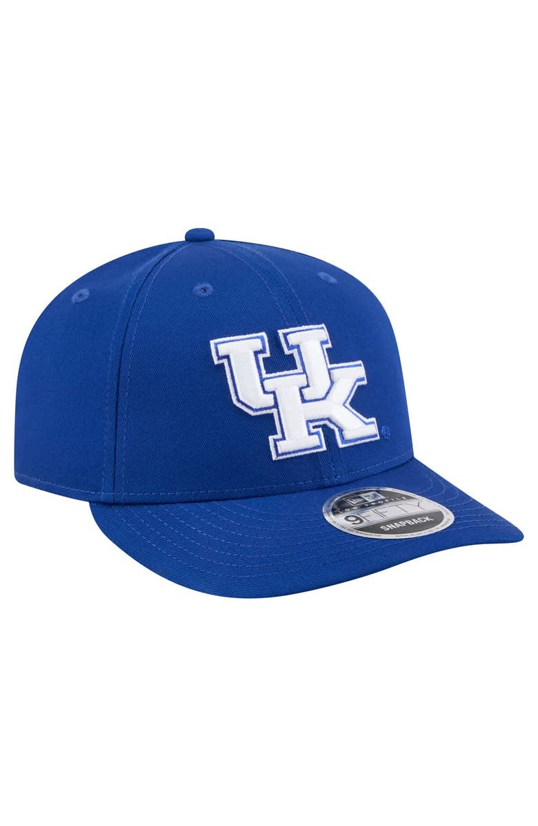New Era Men's New Era Royal Kentucky Wildcats Low Profile 9FIFTY Snapback Hat, Alternate, color, Royal