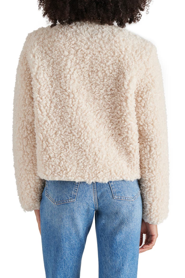 Teddy Jacket, Alternate, color, IVORY