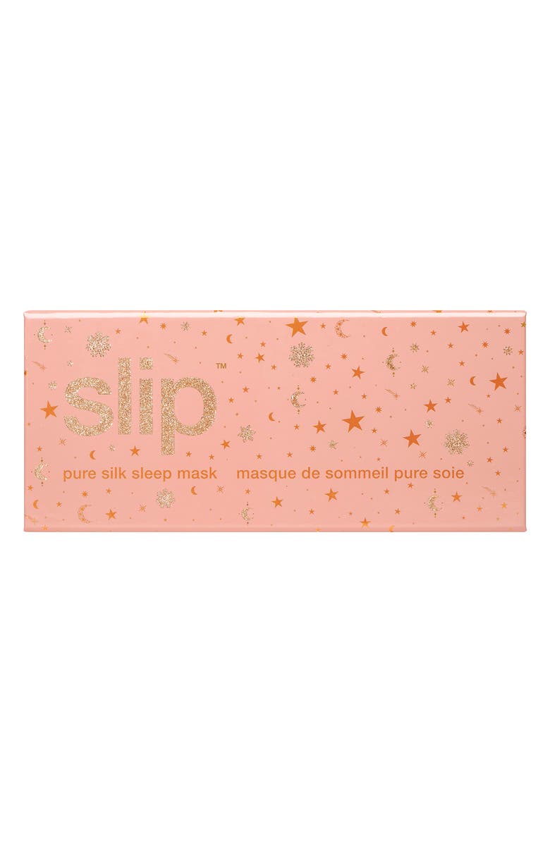 slip Black Pure Silk Sleep Mask, Alternate, color, 