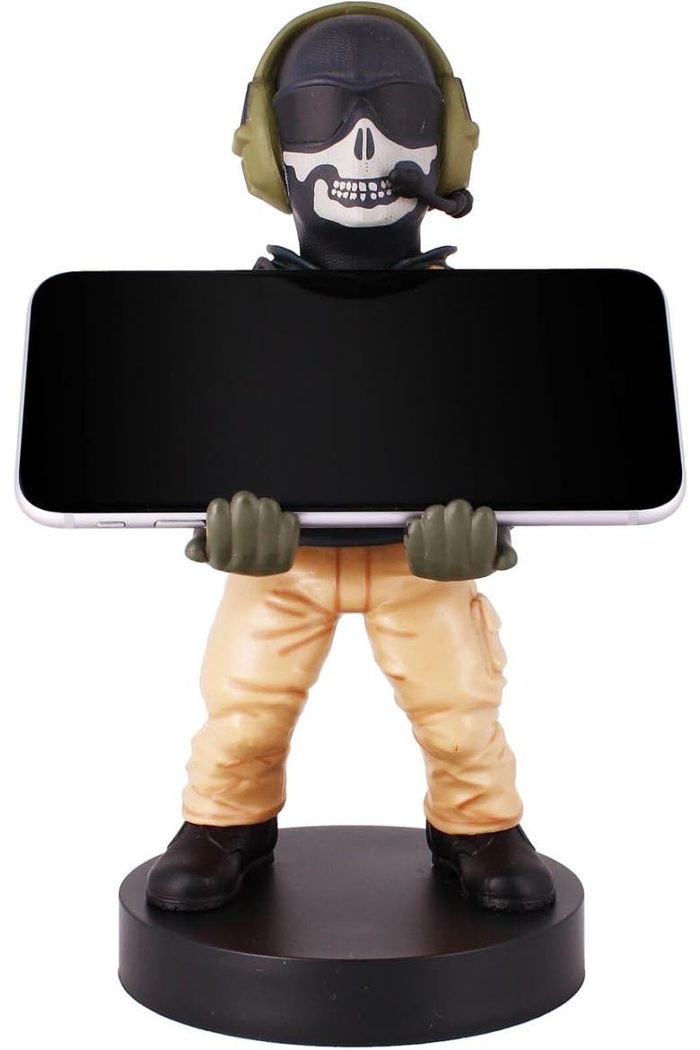 Call of Duty Lt. Simon "Ghost" Riley Mobile Phone & Gaming Controller Holder, Alternate, color, Multicolored