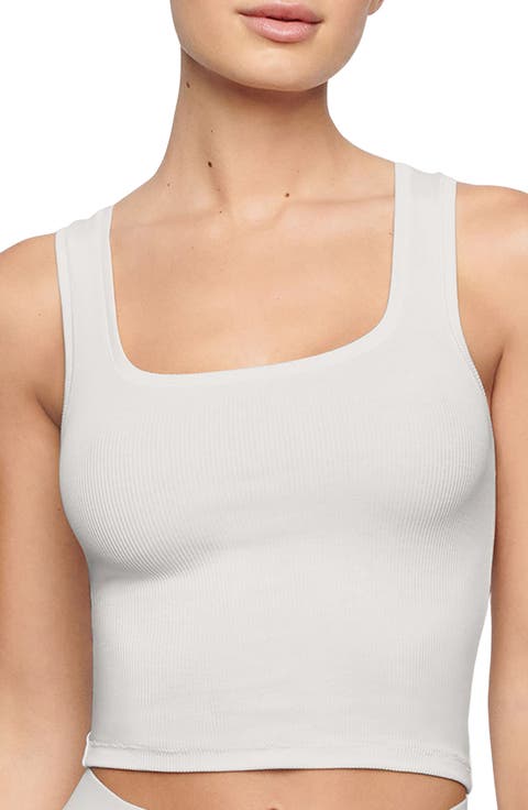 Stretch Cotton Rib Tank (Regular & Plus)