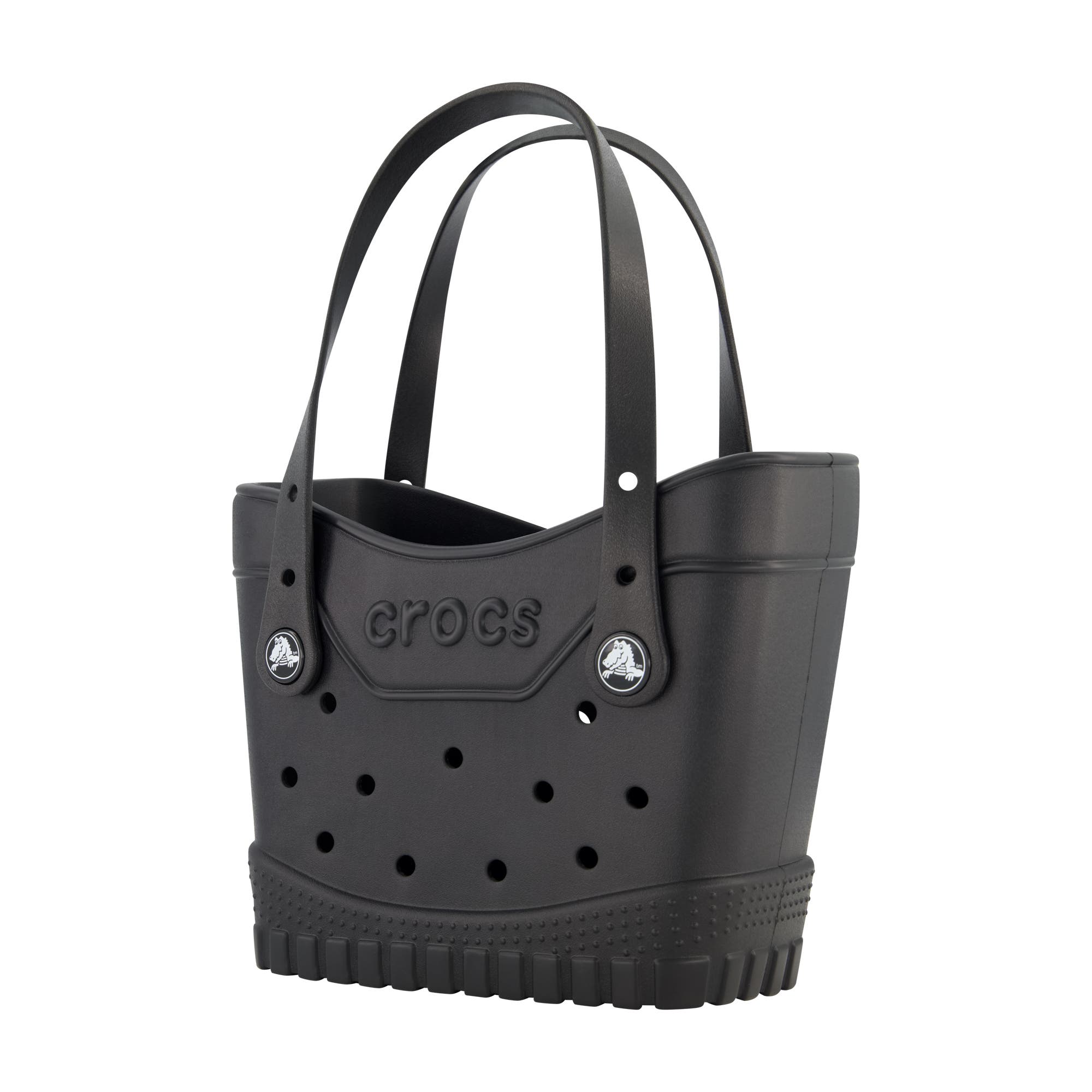 CROCS Small Classic Tote, Alternate, color, Black